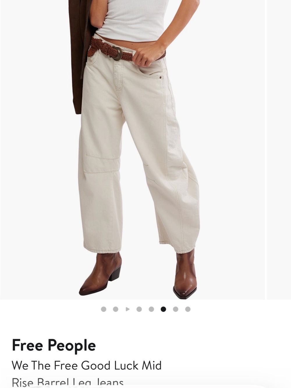 We The Free Good luck mid jeans